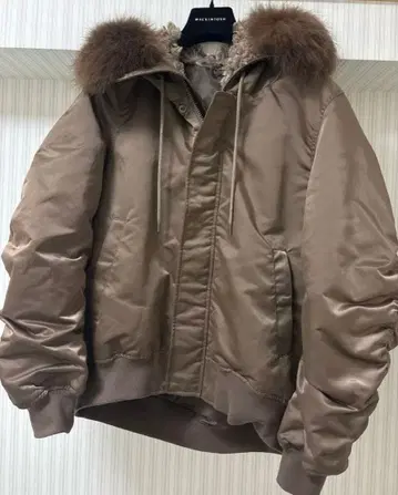 AP STUDIO 봄버 자켓 브라운 계열