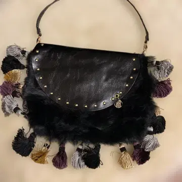 KIRALY 퍼 숄더백