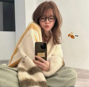 loin nuit 뉘앙스 디자인 니트 가디건