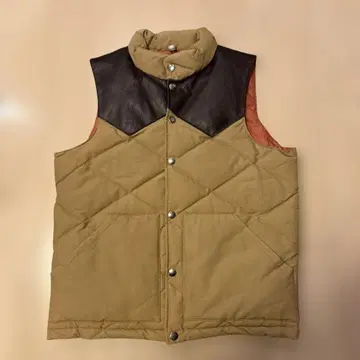 used 페로우즈 다운 베스트 38 브라운 가죽 x 페이지