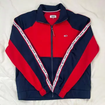 TOMMY HILFIGER 트랙 자켓 후드티 M 사이즈 빨파