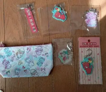 새상품 SWIMMER 캐릭터 키링 5세트