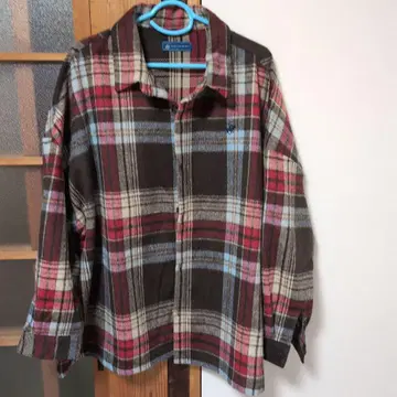 새상품 BEVERLY HILLS POLO CLUB 체크 셔츠 M