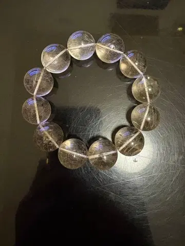 대박! 얇은 바늘 골드 루틸!