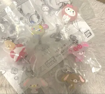 산리오 캐릭터즈 윳토 메지루시 액세서리 6종 컴플리트