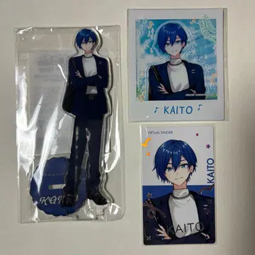 프로세카 밤 페스티벌 KAITO 아크릴 스탠드 폴라로이드 금박 레어