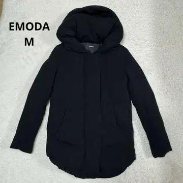 EMODA 후드 부착 다운 자켓 다운 코트