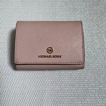 MICHAEL KORS 3단 폴더형 지갑 핑크