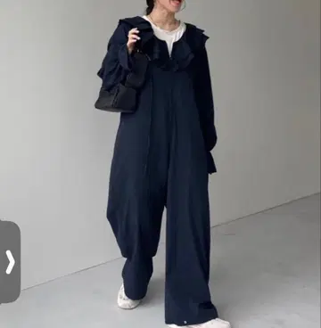 [ 새상품급 ] 위크스 멀티 프릴 올인원 살로펫 FREE 네이비