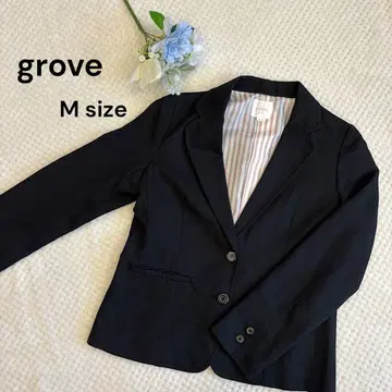 grove 테일러드 자켓 블랙 M 사이즈
