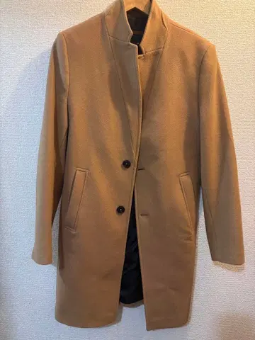 ZARA 베이지 체스터 코트 S