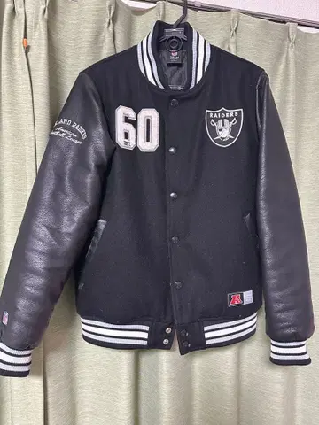 오클랜드 RAIDERS 바시티 자켓
