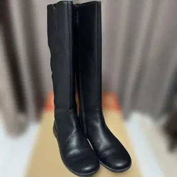 CAMPER 스파이럴 코멧 블랙 롱 부츠 EU 37