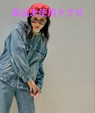 데님 자켓 M 사이즈 데님 블루