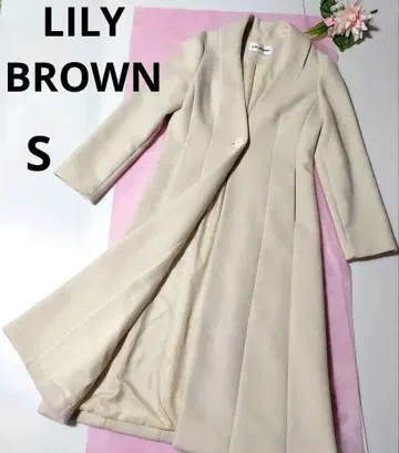 LILY BROWN 릴리 브라운 체스터 코트 아이보리 사이즈 0