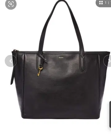 파슬 토트백 여성용 가죽 블랙 A4 수납 가능