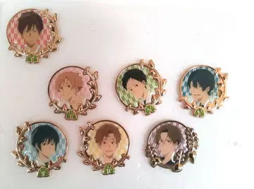 츠루네 핀 배지 전 7종 세트