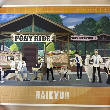 하이큐 토부 동물공원 포스터