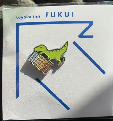 토요코인 핑 배지 후쿠이 한정판