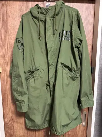 컨트리 야드 모즈 코트 L 올리브 그린