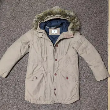 AIGLE 후드 부착 다운 코트