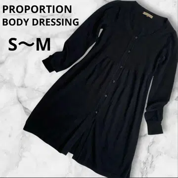 PROPORTION BODY DRESSING 니트 원피스 가디건