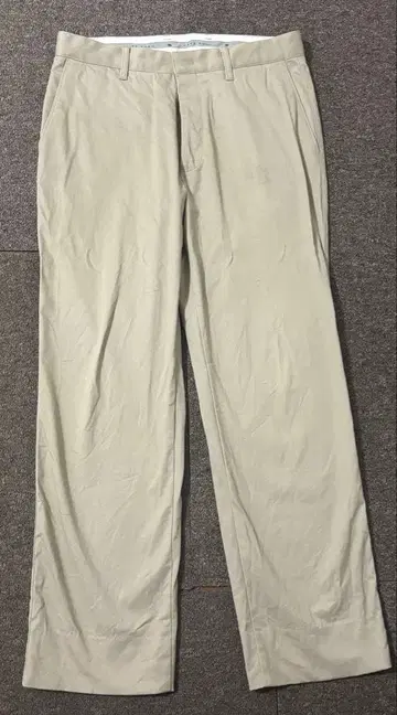 CAFE SOHO 스트레이트 슬랙스 라이트 베이지 오프 베이지