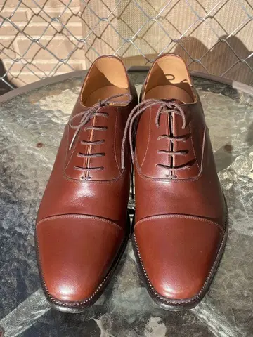 새상품/미사용품) 스코치 그레인 스트레이트 팁 3526