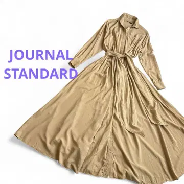 저널 스탠다드 프로 비스코스 원피스 맥시 길이 큰 키 셔츠 원피스