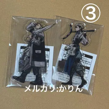 가치액터 스탠드 부착 아크릴 플레이트 아크릴 스탠드 엔진 잔카 2점 3