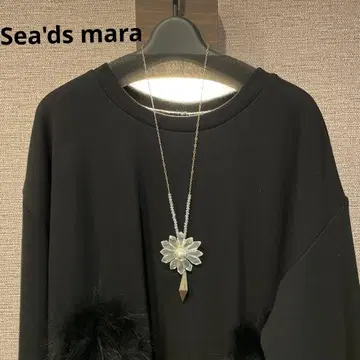 Sea'ds mara 크리스탈, 펄 비즈 목걸이