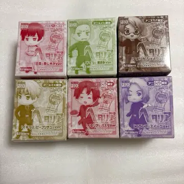 헤타리아 원코인 그랑데 피규어 컬렉션 6종 애니메이트 특전