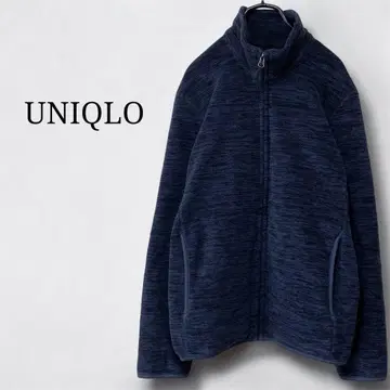새상품급 UNIQLO 유니클로 플리스 풀집업 자켓 네이비 겉옷 가을/겨울