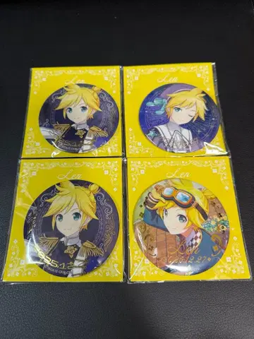 프로세카 하피콜레 카가미네 렌 캔뱃지 4개