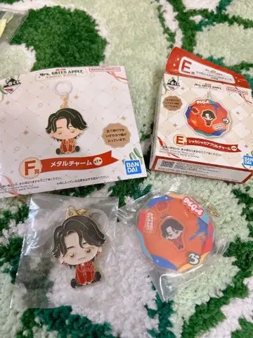 미세스 그린애플 제일복권 메탈참 바스락 아크릴참