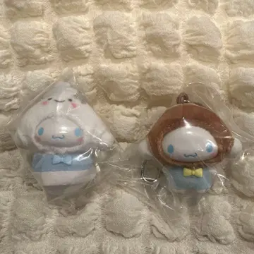 산리오 치비토모 화과자 눈의 정령 시나모롤 2점