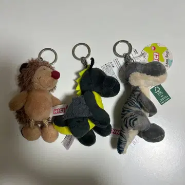 NICI 캐릭터 키링 3개 세트