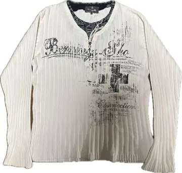 burning sho y2k 헤이세이 갸루 레이어드 롱 T