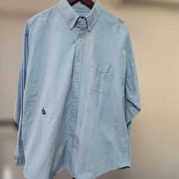 [ 새상품급 ] NAUTICA 노티카 옥스퍼드 라이트 블루 셔츠 XL