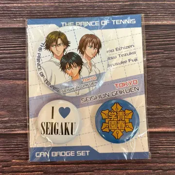 테니스의 왕자님 캔뱃지 세트 미개봉 새상품