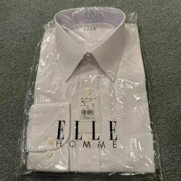 ELLE HOMME 화이트 긴팔 셔츠