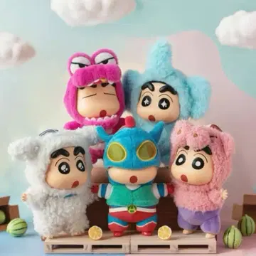 짱구는 못말려 TOPTOY 플레이 파티 4개 세트 PLAYPARTY