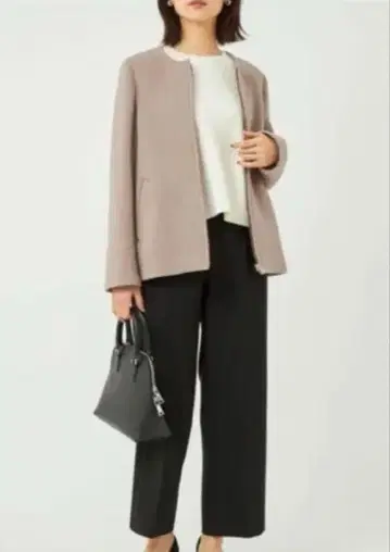 그린 라벨 릴랙싱 노카라 코스 노카라 자켓