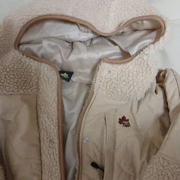 Loods Park 플리스 자켓 L 사이즈 베이지