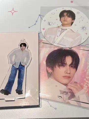 &TEAM cafe 2025 YUMA 아크릴 키링 포스카 코스터 세트