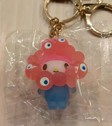 오사카 간사이 엑스포 입체 마스코트 클리어 컬러 키링 [ 마이멜로디 ]