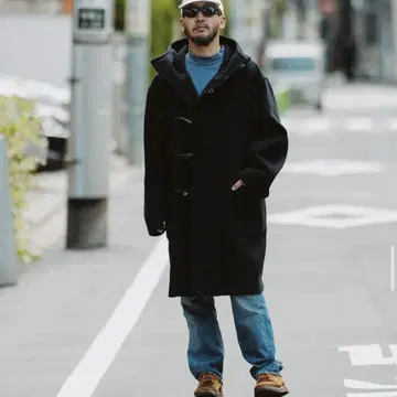 lechoppe INVERTERE 별주 더플 코트 카네코