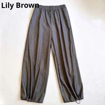Lily Brown 24AW 릴랙스 팬츠 프리 사이즈