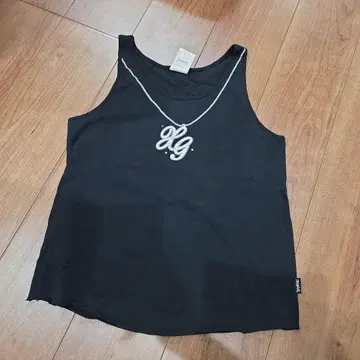 엑스걸 X-girl 탱크탑 구제 의류 레트로 y2k