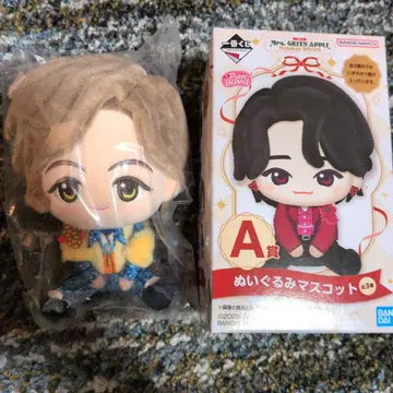 Mrs. GREEN APPLE 봉제 인형 마스코트 A상 후지와라 료카
